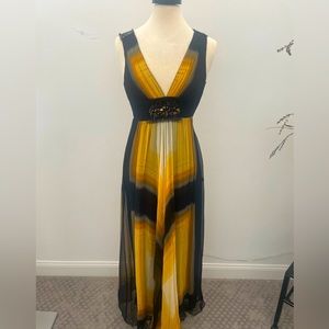 BCBG Maxazria silk gown